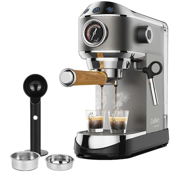 Espresso Kaffebryggare, 20 Bar Tryck, Mjölkskummare Ingår, CM7008, EU