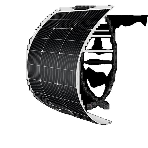 Solpanel, Fleksibelt Design, Høj Effektivitet, 18V 100W