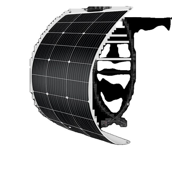 Solpanel, Flexibel Design, Hög Effektivitet, 18V 100W