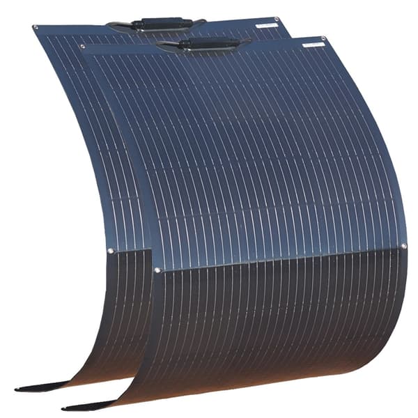 Solpanel, Fleksibelt Design, Dobbelt Spænding Kompatibilitet, PET 300W 2PCS 150W