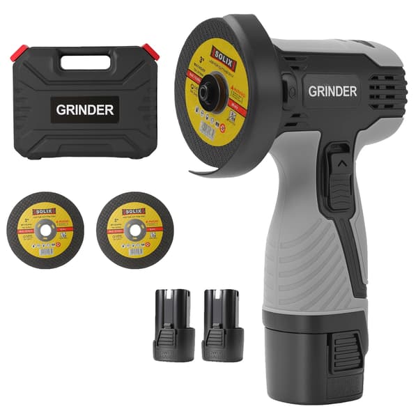 Vinkelsliber, 16.8V, Højhastighedsdrift, 2 Batteri, EU