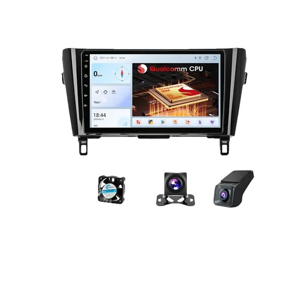 Carplay, stemmestyring, forbedret forbindelse, kompatibel med Nissan X-Trail 2013-2017, G20-E-Cam-2K DVR