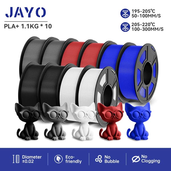 3D-skrivarfilament PLA PLUS, 1,75 mm diameter, 330 m längd,PLA PLUS-10 BLANDNING01
