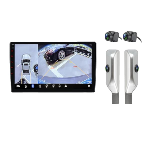 Bilradio, Touchscreen Interface, Navigationssystem, kompatibel med Honda Accord 7 2003 - 2008, V1Plus (6G 128G)360S
