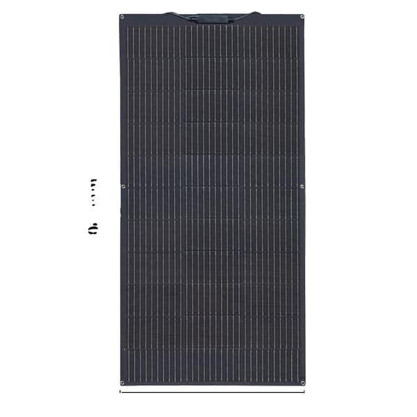 Fleksibel Solpanel, 140W Effektudgang, Kompakte Dimensioner, 150w 1065x550mm