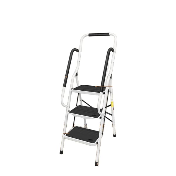 Fällbar Stege, Säkerhetsräcken, Halkfri Design, 3