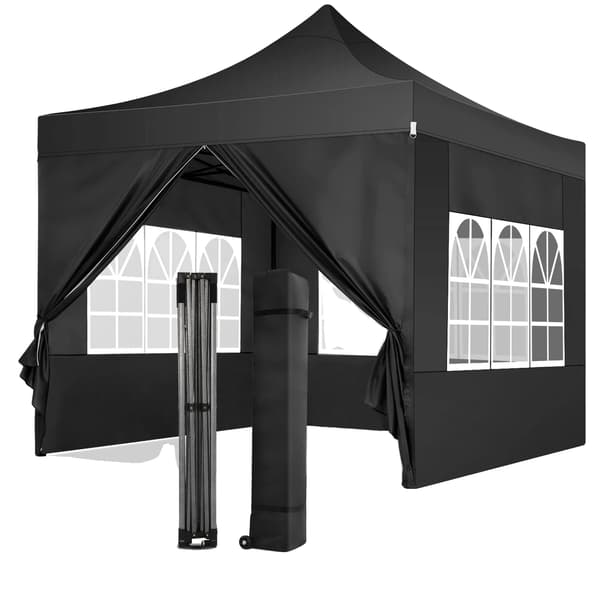 Pavillon, Vandtæt, Pop-Up Design, Sort