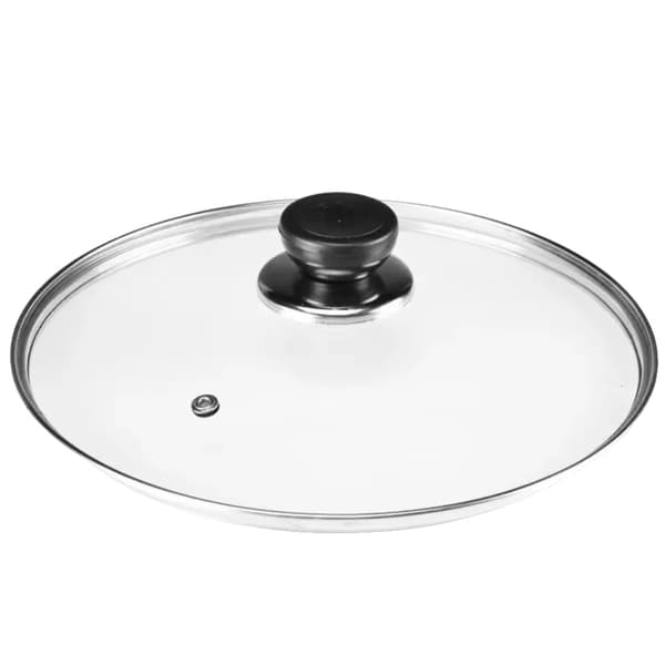 Grydelåg, Tempereret Glas, Universel Pasform, Diameter 20cm
