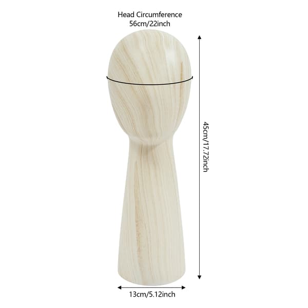 Hat og Display Stativ, Moderne Design, Holdbare Materialer, Bordmontering, Høj Beige