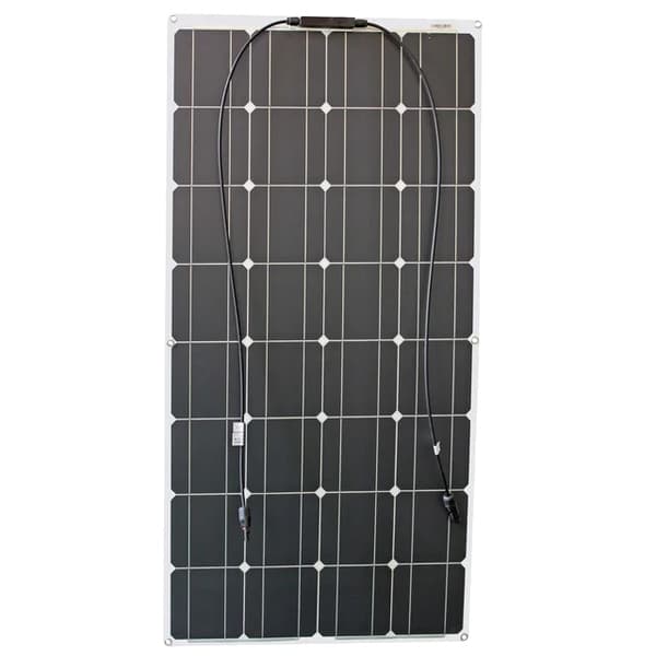 Solpanel, Monokristallin, Flexibel Design, 100w solpanel