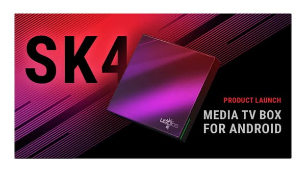 Smart TV Box, 4GB RAM, 64GB Lager, EU-stik