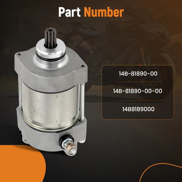 Startmotor, 12V, Direkt ersättning