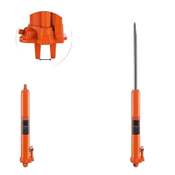 Hydraulisk Lang Ram Jack, 3 Tons Kapacitet, Holdbar Konstruktion, 8T Enkelt Pumpe