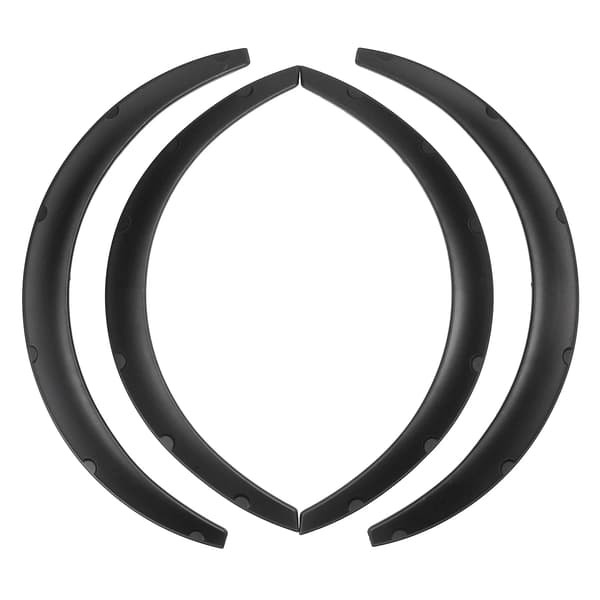 Bilskärmsflärpar, universell passform, flexibla och hållbara, Svart