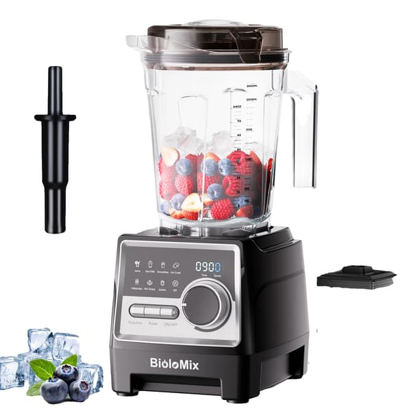 Mixer, 6 Knappar, 7 Förinställda Program, T6100 N 600ml burk, EU-plugg-a