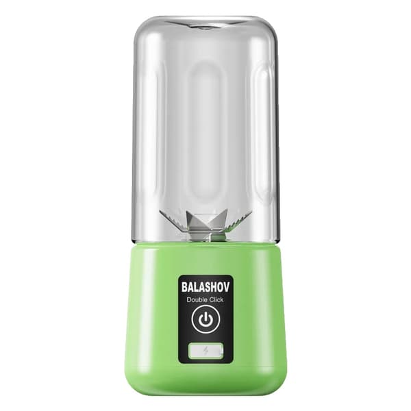 Juicer, Bærbar Design, Højhastighedsmotor, grøn