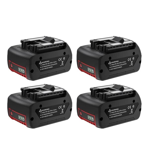 Batteri, 18V, 6000mAh kapacitet, 4 batteri