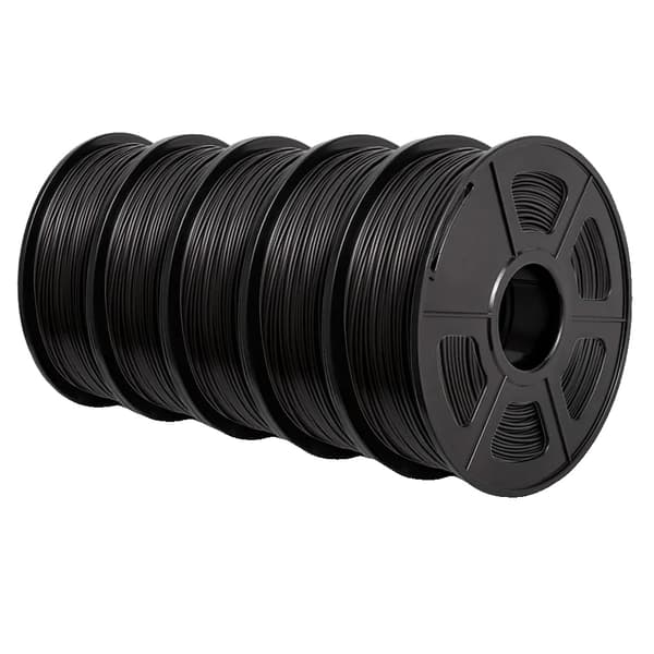 3D-utskrift filament, 1,75 mm diameter, 395 m längd,PLAMatte-BK-PS 5,5 kg