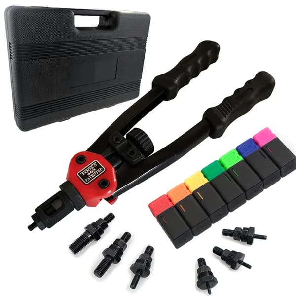 Riveter Nut Værktøj, Ergonomisk Design, Kompatible Mandrels, BT-605 med etui