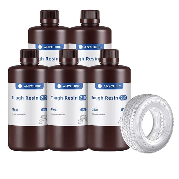 3D-utskriftsresin, hög precision, hållfasthet och hållbarhet, 5kg Klar