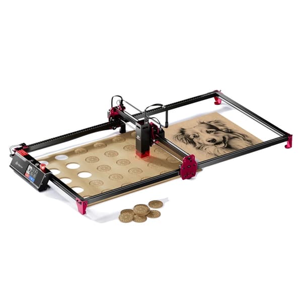 Lasergraver, Touchskærmsinterface, Højhastighedsydelse, MK2 10W 40x80cm