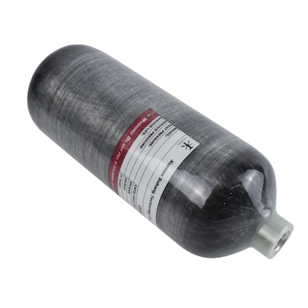 4500Psi 2L Carbon Fiber Cylinder, CE-certificeret, 300 BAR Arbejdstryk,Kulfiber CARBON FIBER Carbon Fiber