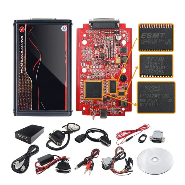 ECU Chip Tuning Værktøj, LED BDM Ramme, 22PCS BDM Probe Adaptere