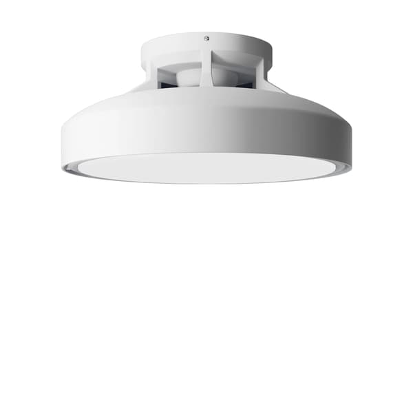 Takfläktlampa, Modern Design, Smart Kontroll, VIT