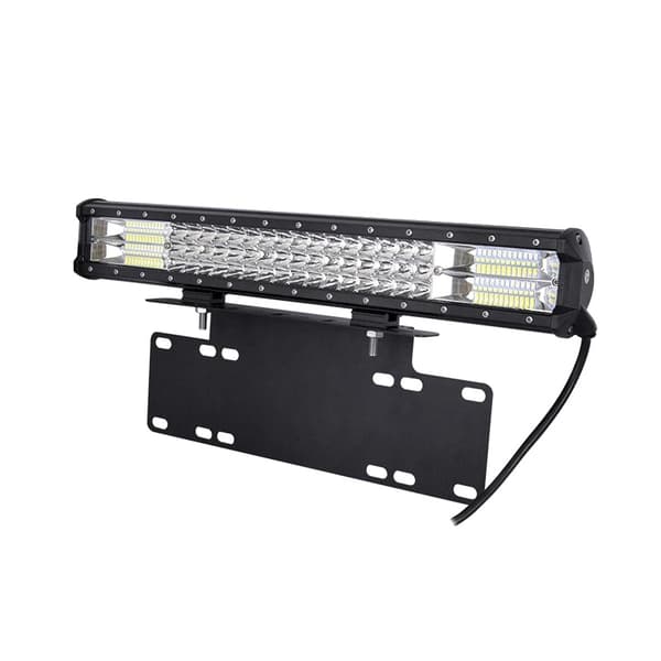 LED Lysbar, Triple Row Design, 20 Tommer Længde, Ingen ledninger