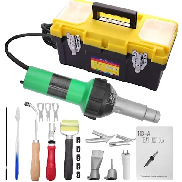 Plastsvetsbrännare, 220V ström, temperaturjustering, 220V EU-kontakt 220V EU Plug 220V EU Plug