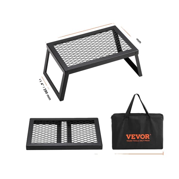 Kolgrill, Utomhusmatlagning, Bärbar Design, 18 x 12in