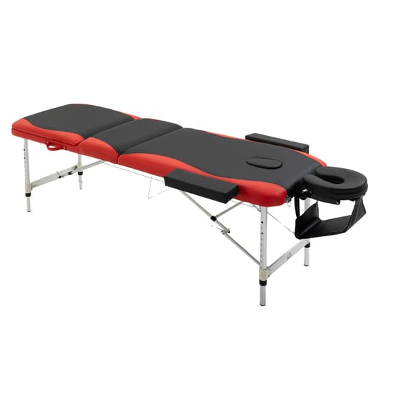 Massagebord, Justerbar Højde, Sammenklappeligt Design, Shampoo Stole B