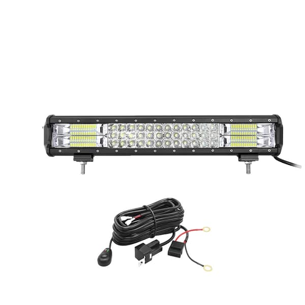 LED-ljusramp, kombinationsstråle, hållbar konstruktion, 252w med kabelkit