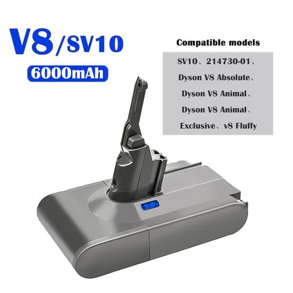 Imuripatteri, V8 6000mAh