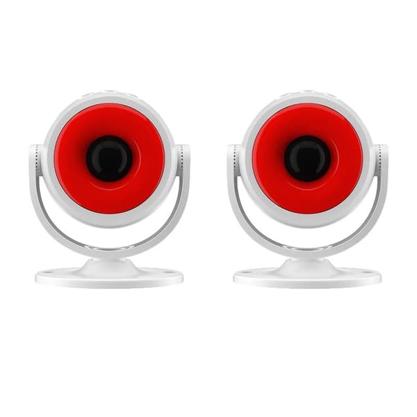 Rörelsesensor, 120 dB Larm, Smart Hem Kompatibilitet, 2PC PIR Alarm Sensor