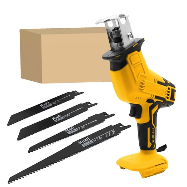 Stiksav, Batteridrevet, Ergonomisk Design, Ingen batteri