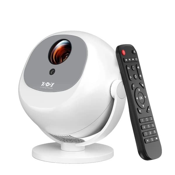 Projektor, 360 ANSI Lumen, Native 1080P Opløsning, Native 720P