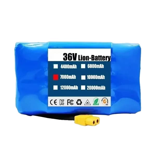 Batteripack, 7000mAh kapacitet, lättviktig design, 7000mAh