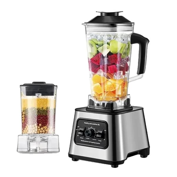 Blender, 6000W Effekt, 2.5L Kapacitet, 2.5L, 2 i 1, EU stik