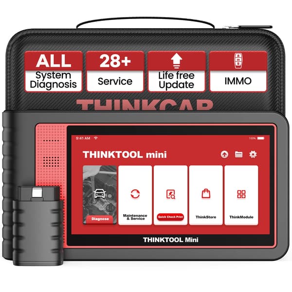 THINKCAR Thinktool Mini, Full System Scanner med WiFi, 5,99-tums Display,Thinktool mini