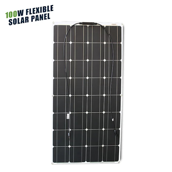 Solpanel, böjbar, vattentät