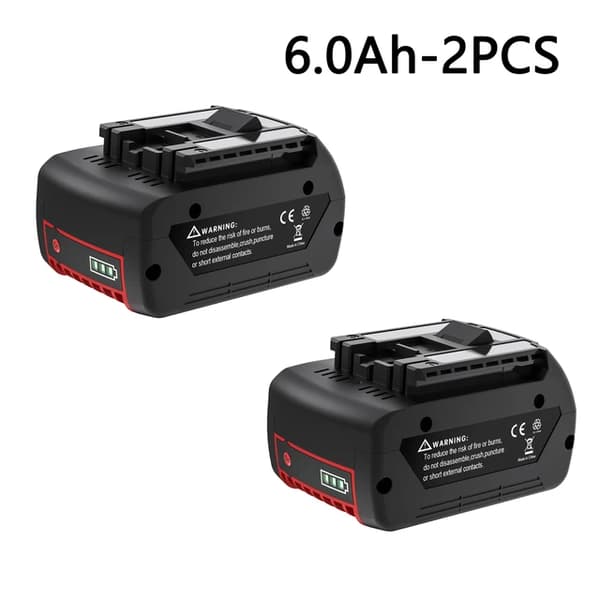 Akku, 18V, 6000mAh kapasiteetti, 2 akkua
