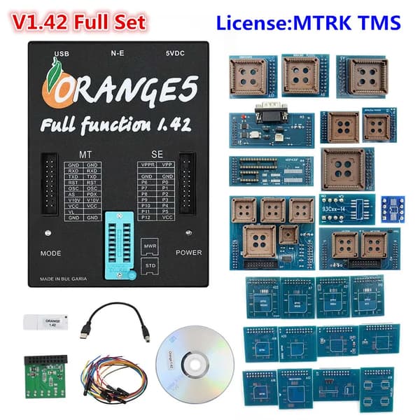 ECU Programmer Verktyg, Fullständiga Adaptrar, Programmeringsenhet, V142 Full 5C38