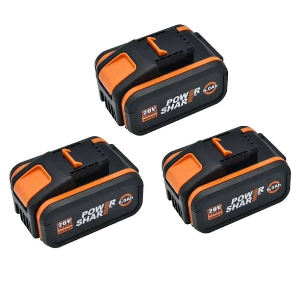 Uppladdningsbart batteri, 20V, 8000mAh kapacitet, 20V 8.0Ah X 3