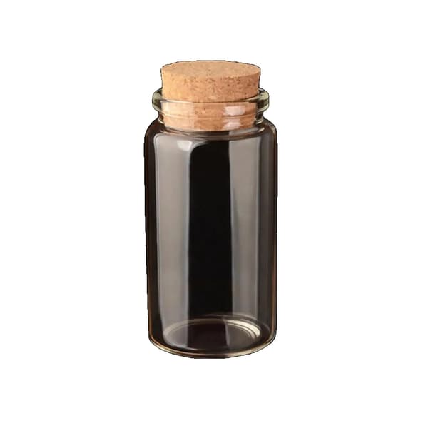 Glasflasker med Kork, Flere Kapaciteter, Ideelle til Håndværk og Gaver, 100ml