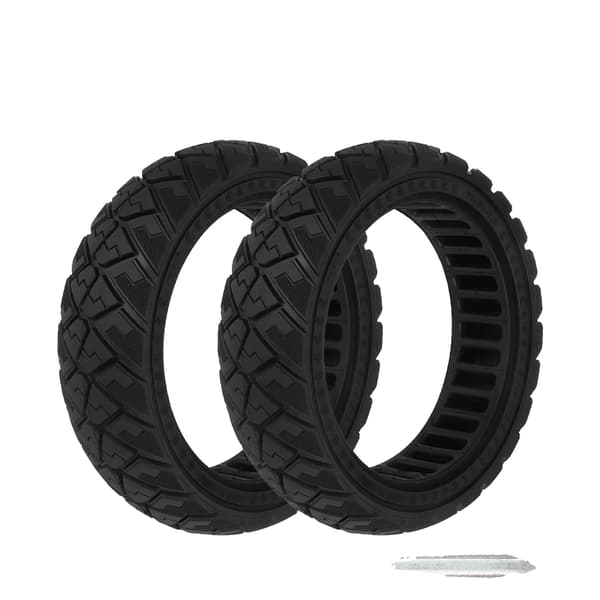 Däck, Slanglös Design, Terrängkompatibilitet, Svart 1 Set