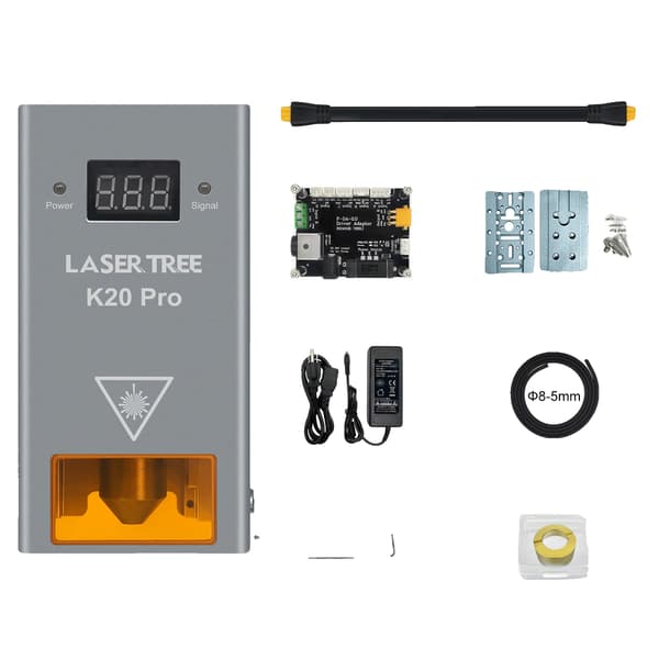 Laser Modul, Hög Optisk Effekt, Luftassistans Teknik, 20W K20-PRO