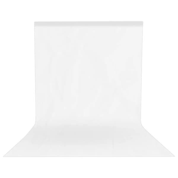 Fotograferingsbakgrunder, polyesterbomullsmaterial, grönt skärmkromakey, VIT, 4000x3000