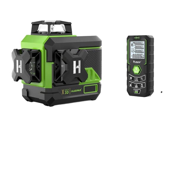Laser Niveau, 360° Synlighed, Bluetooth Forbindelse, Z03CG-SET-1