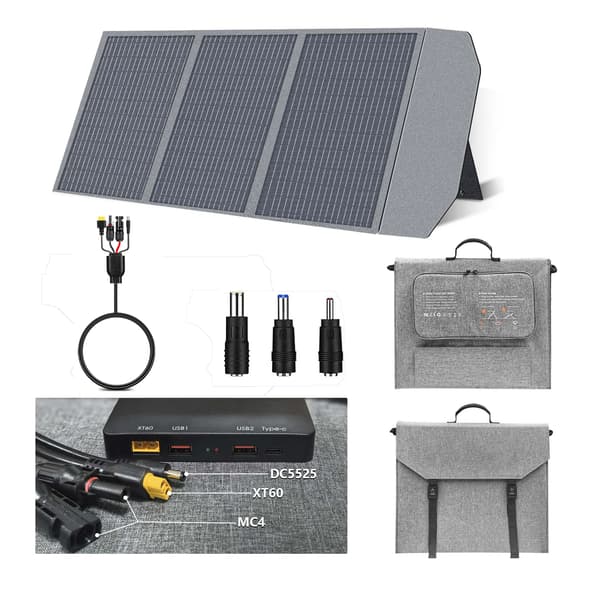 Solpanel, Bärbar Design, Mångsidig Kompatibilitet, SP100-PRO